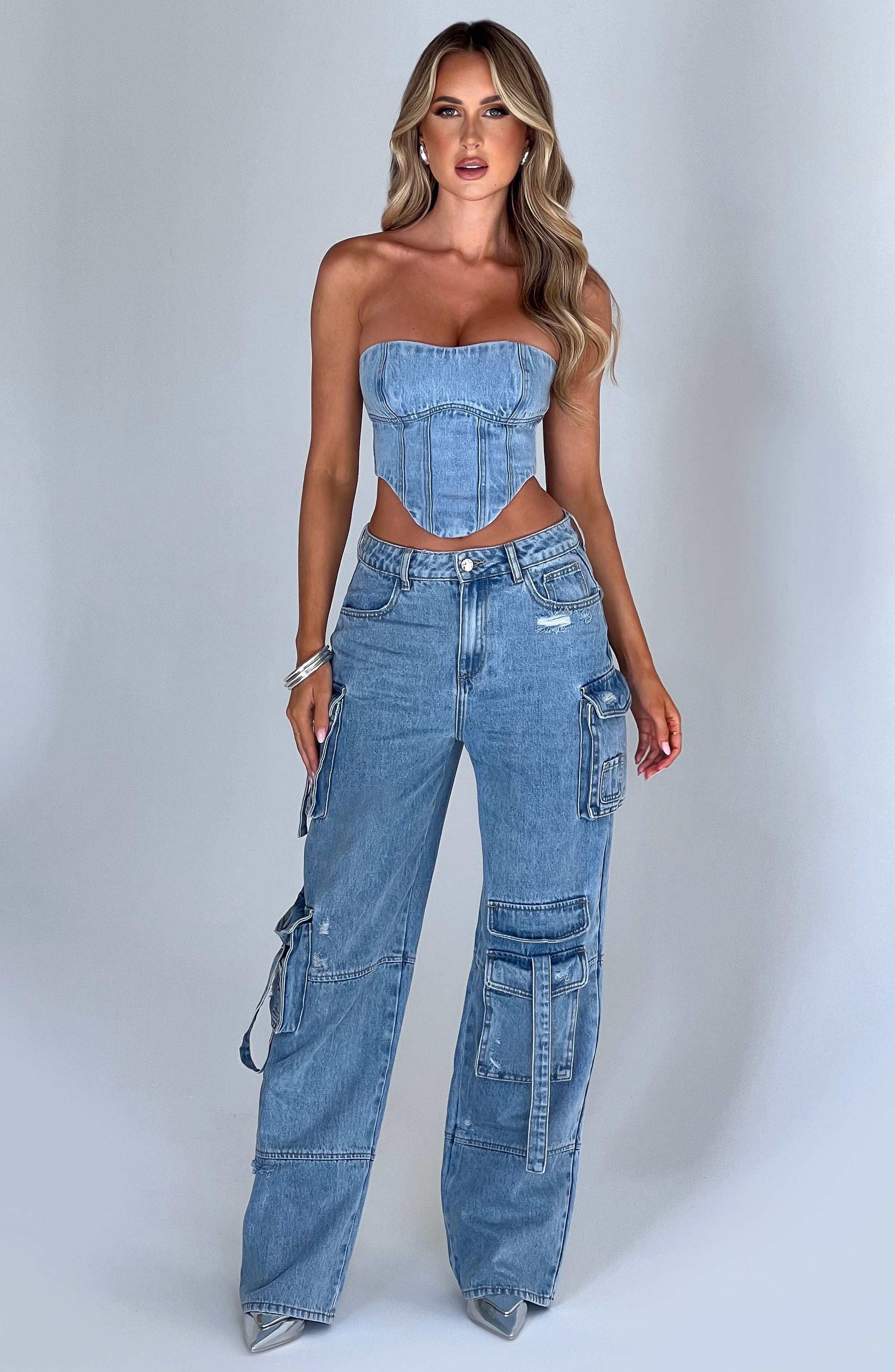 Aria Denim Set