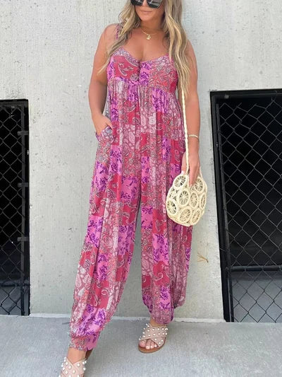 Boho Ballonhosen-Overall