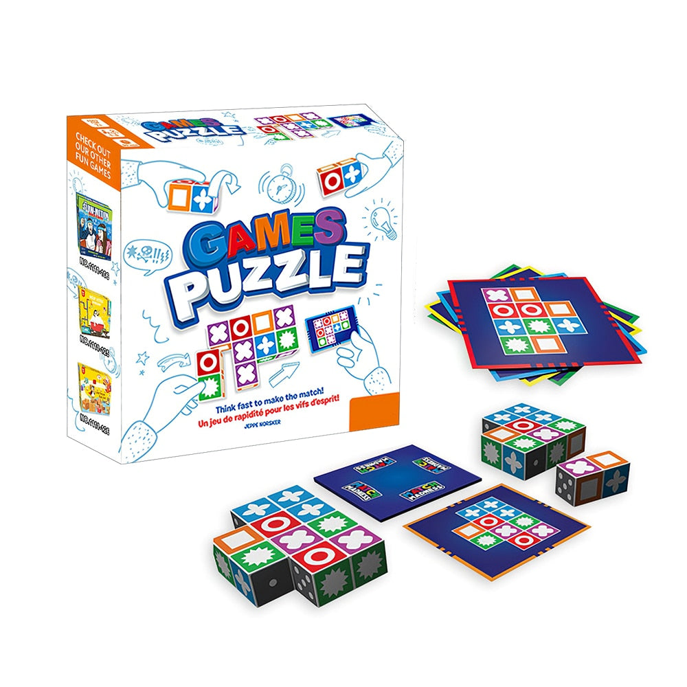 MusterPuzzleSpiel™ - Lassen Sie Ihre Kinder spielerisch lernen und wachsen!  | 50% RABATT