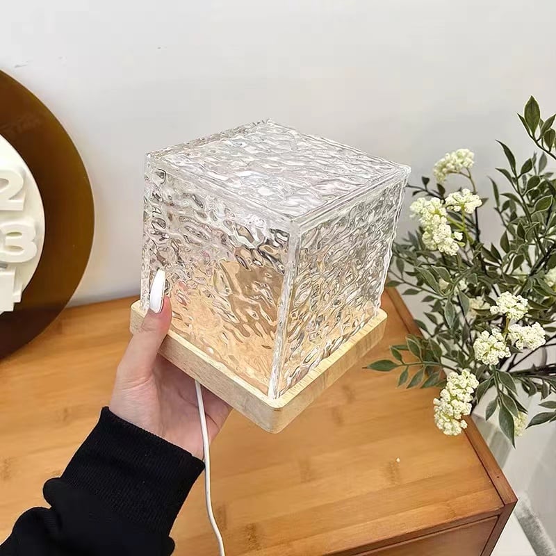 Magic Light Cube® Led Kristall Tischlampe | 50% RABATT