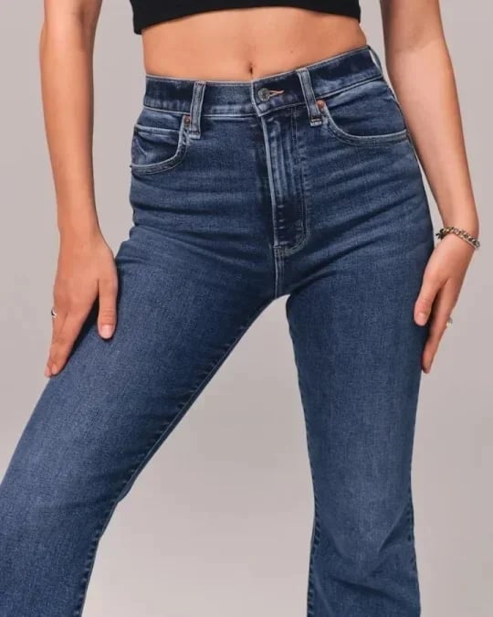 2023 High Stretch Flare Jeans - Bis 65% RABATT