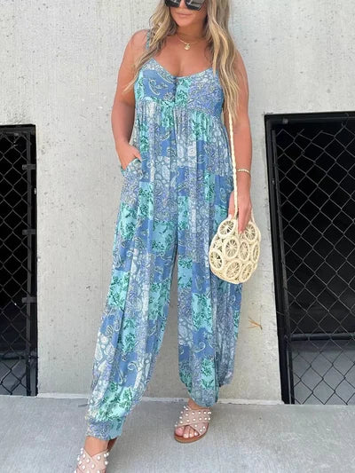 Boho Ballonhosen-Overall