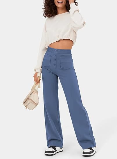 Myra High-waisted™ - Elastische Freizeithose | 50% RABATT