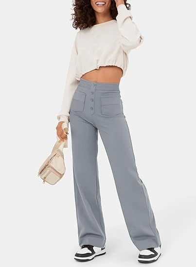 Myra High-waisted™ - Elastische Freizeithose | 50% RABATT