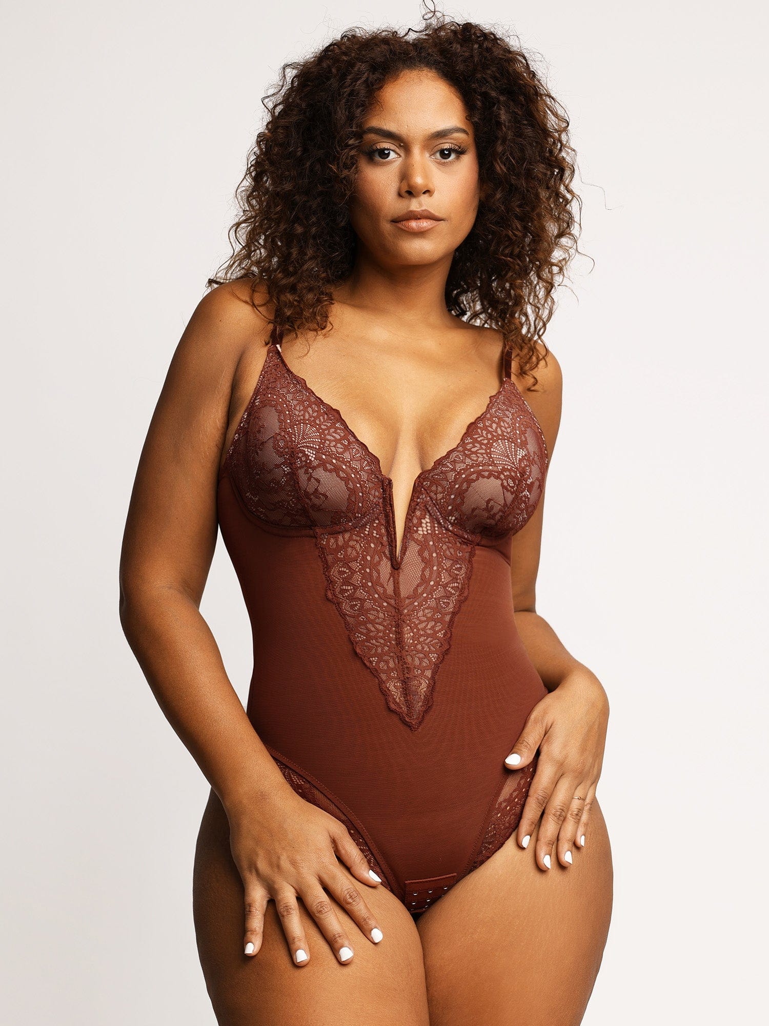 Jenny™ - Bodysuit mit tiefem V-Ausschnitt | 50% RABATT