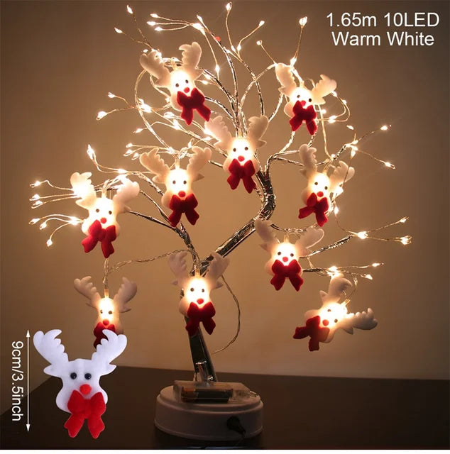 ChristmasMagic -  LED-Schneemann-Girlande für strahlende Festtage | 50% RABATT