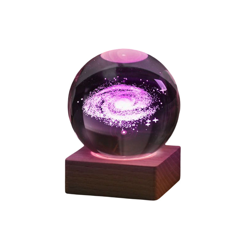 Galaxie Kristallkugel™ - 3D Galaxy LED Nachtlicht | 50% RABATT