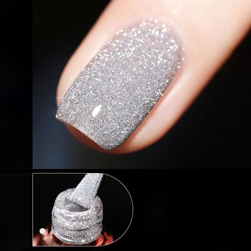 🔥Glitter-Nagellack mit hoher Dichte🌿 Sanfte Formel